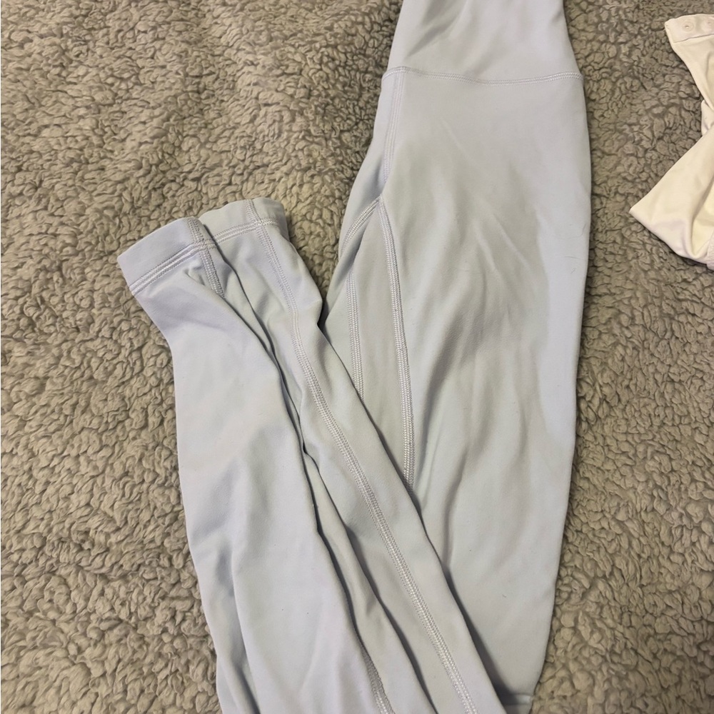 lululemon athletica Light Blue Leggings